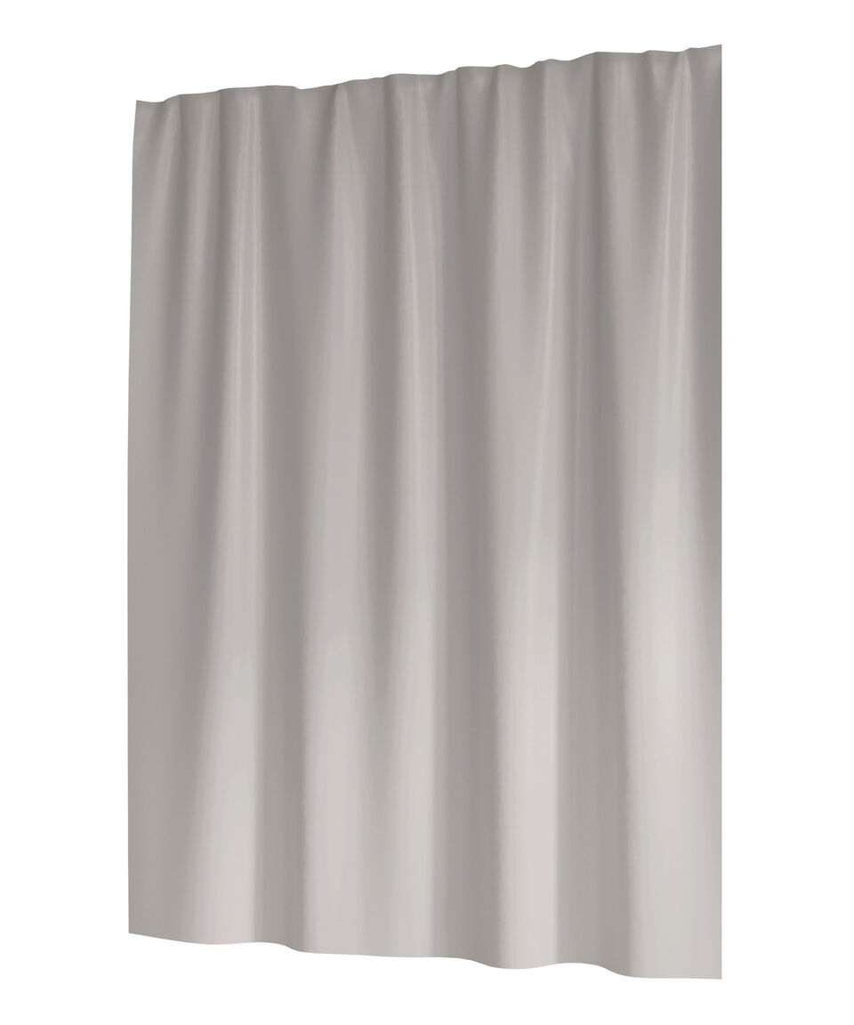 Forro de Tela para Cortina de Ducha Impermeable, Lavable y Elegante Gris Sttelli