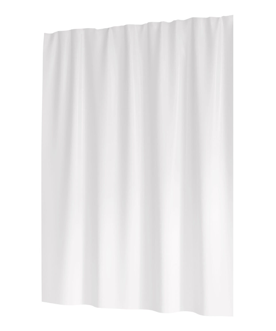 Forro de Tela para Cortina de Ducha Impermeable, Lavable y Elegante Blanco Sttelli