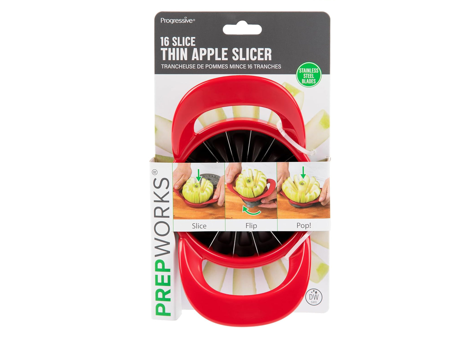 cortador para manzana rojo, cortador manzana, manzana cortador, descorazonador, cortador pera, cortador manzanas rojo, cortador manzana cuchillas afiladas