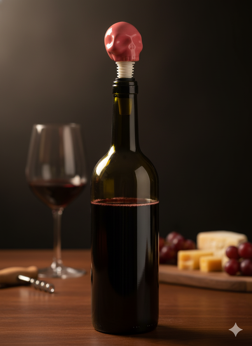 Tapón de Cerámica para Botella de Vino Vin Bouquet