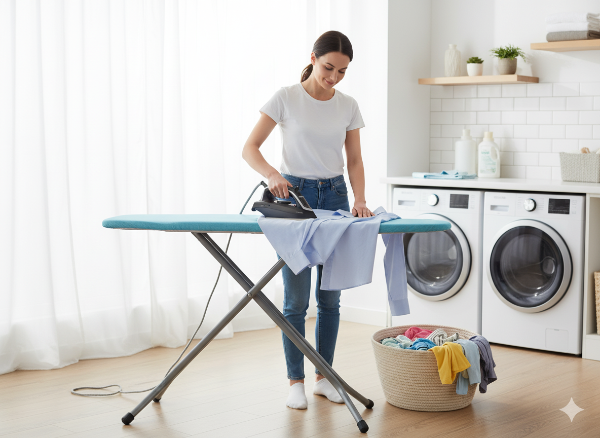 Funda Para Burro de Planchar Azul - Rolser