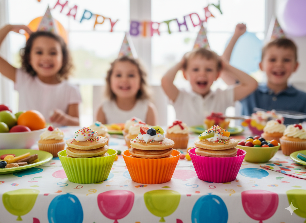 12 Moldes para Cup Cakes de Silicona Platino Lékué