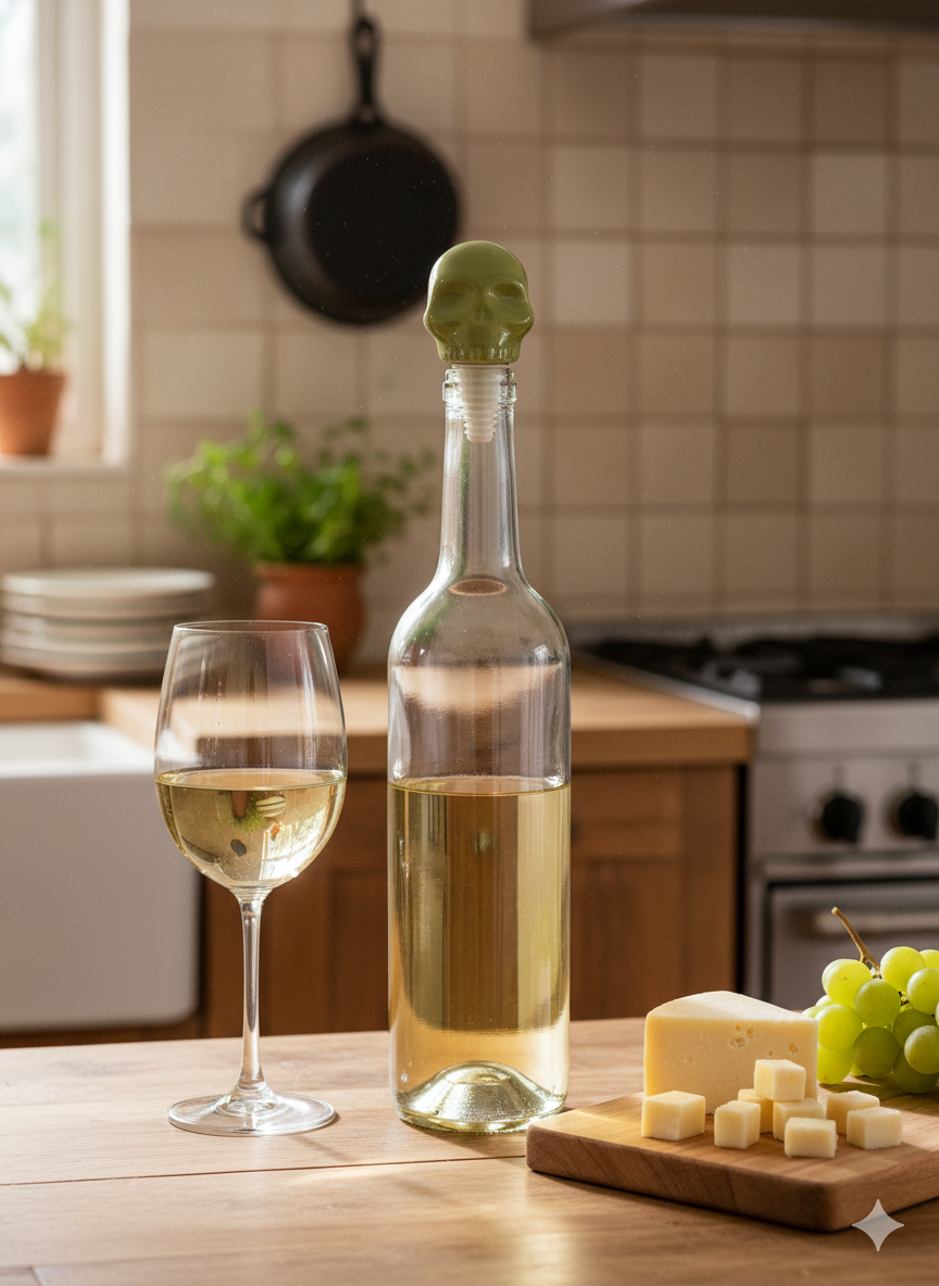 Tapón de Cerámica para Botella de Vino Vin Bouquet