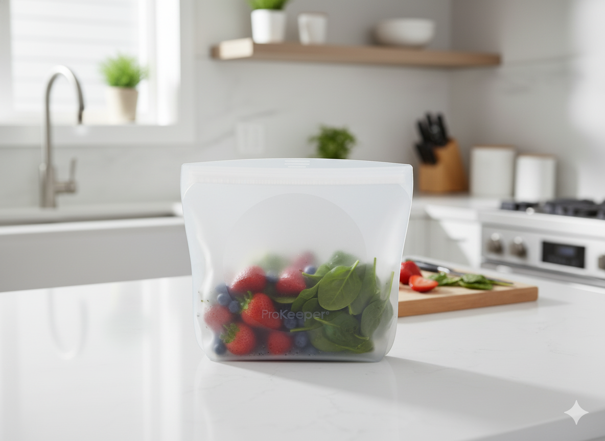 Bolsa Silicona Transparente 710 ml Prokeeper Progressive