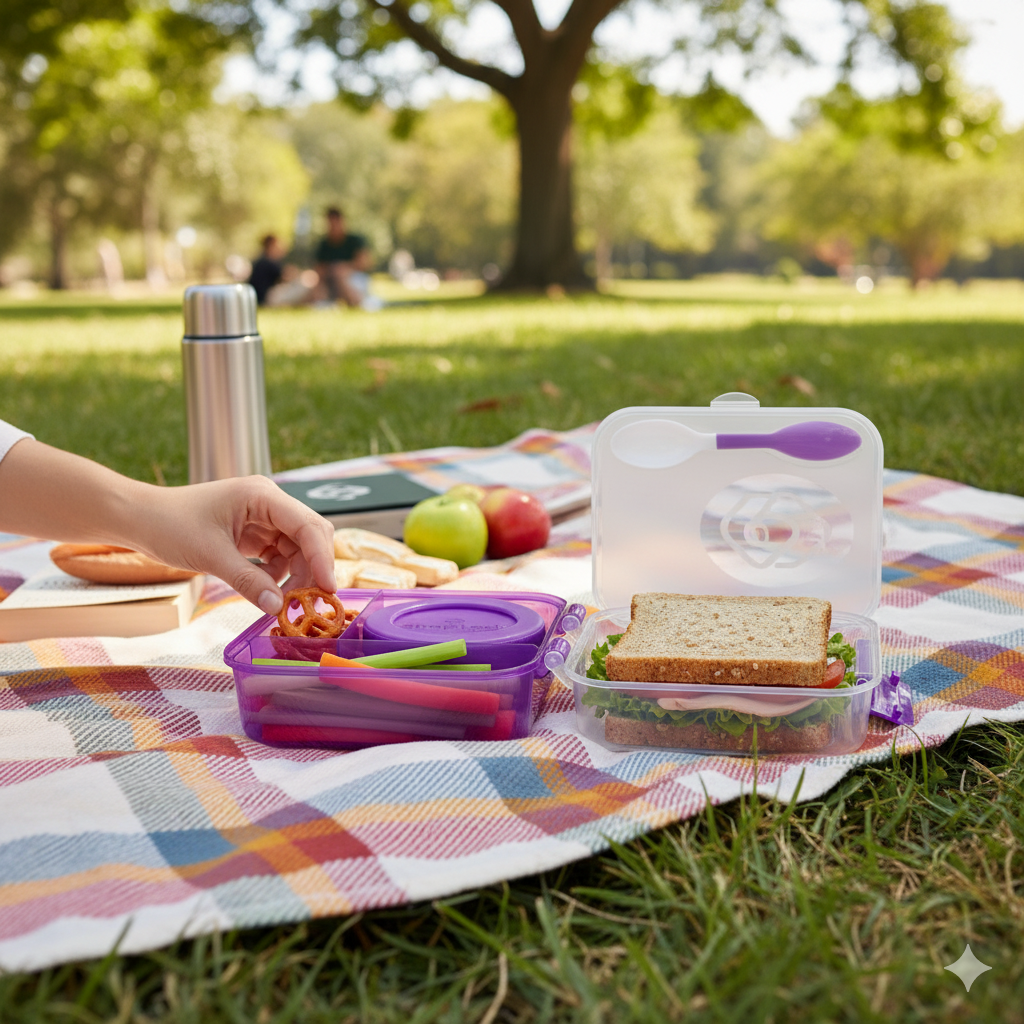 6 Contenedores Lunch Progressive (Colores a Disponibilidad)