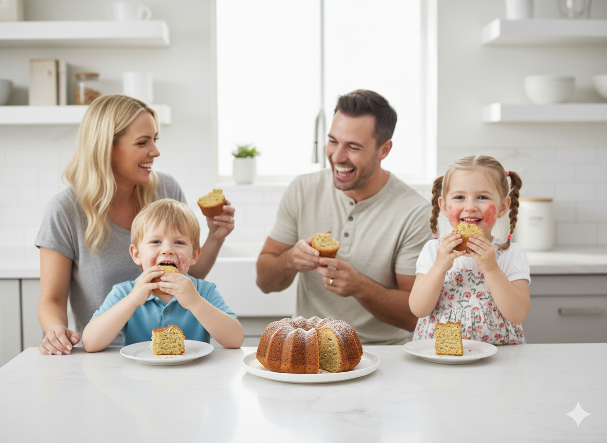 Molde Savarín de Silicona Negro 22 cm con Profundidad Lékué