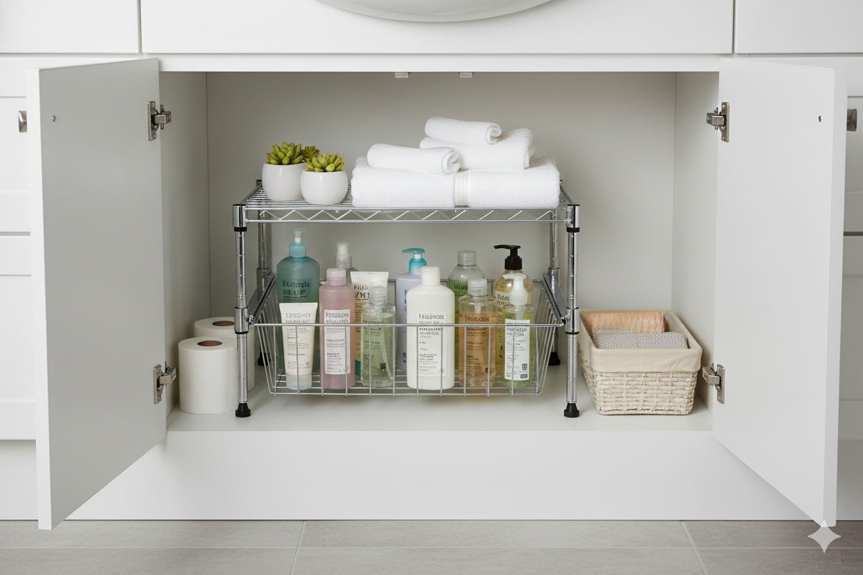 Estante Organizador Acero Inoxidable Honey Can Do