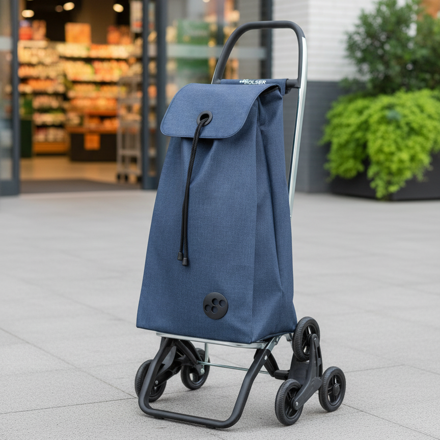 Carrito de Compras I-Max Tweed 6 Ruedas Sube Escaleras Rolser