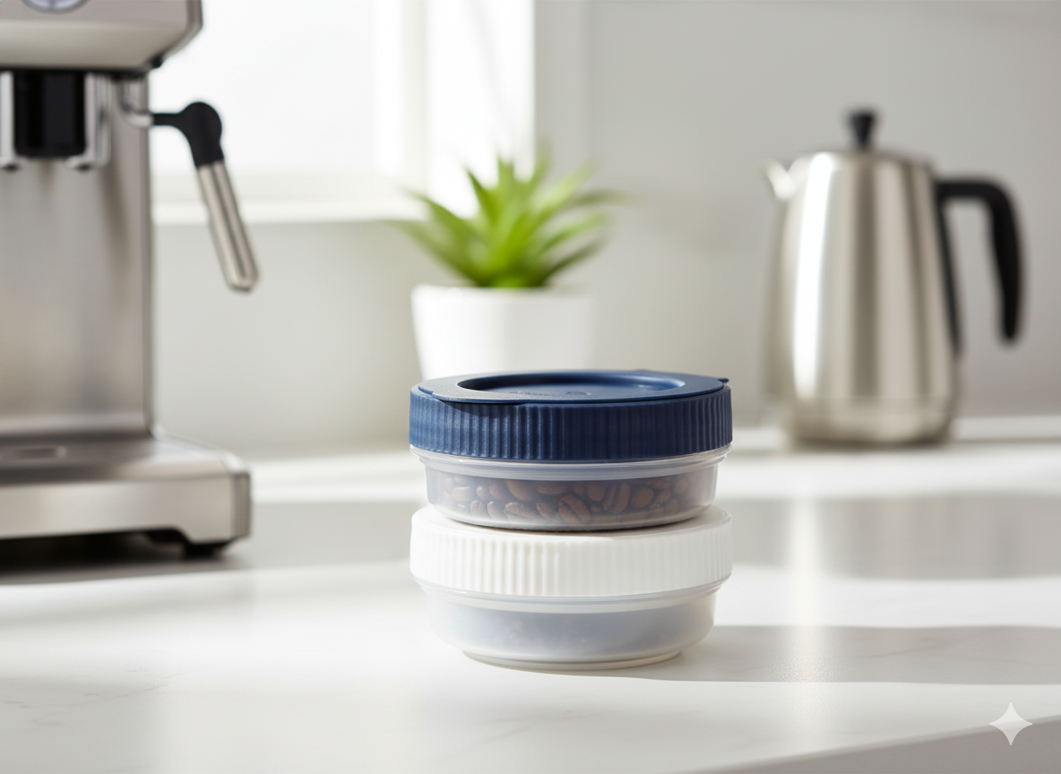 2 Contenedores con Tapa Pop SnapLock Progressive