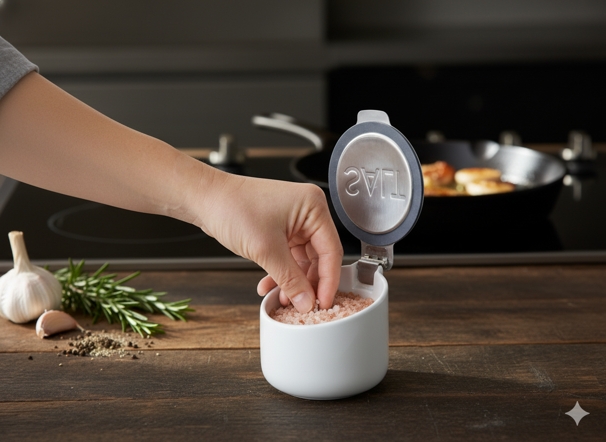 Contenedor Hermético para Sal de Grano Progressive Prepworks