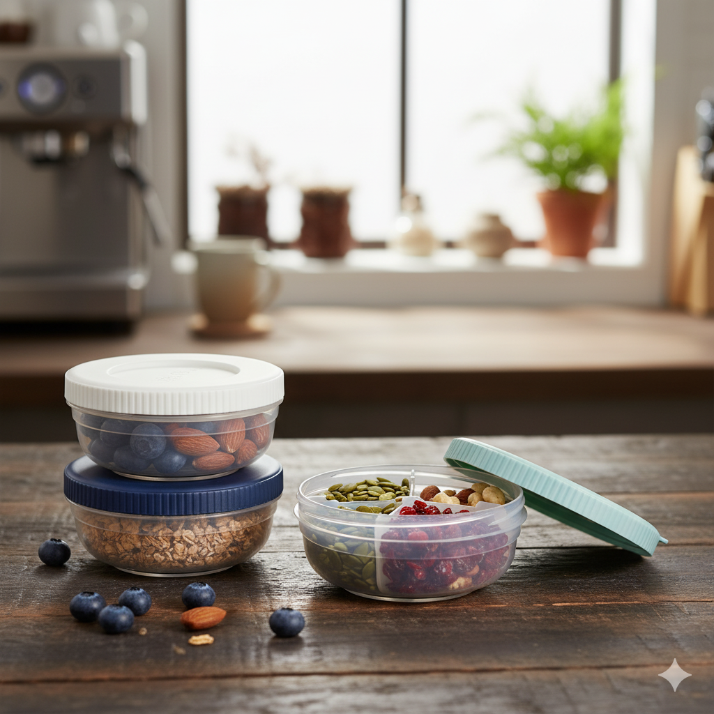 3 Contenedores con Divisiones SnapLock Progressive