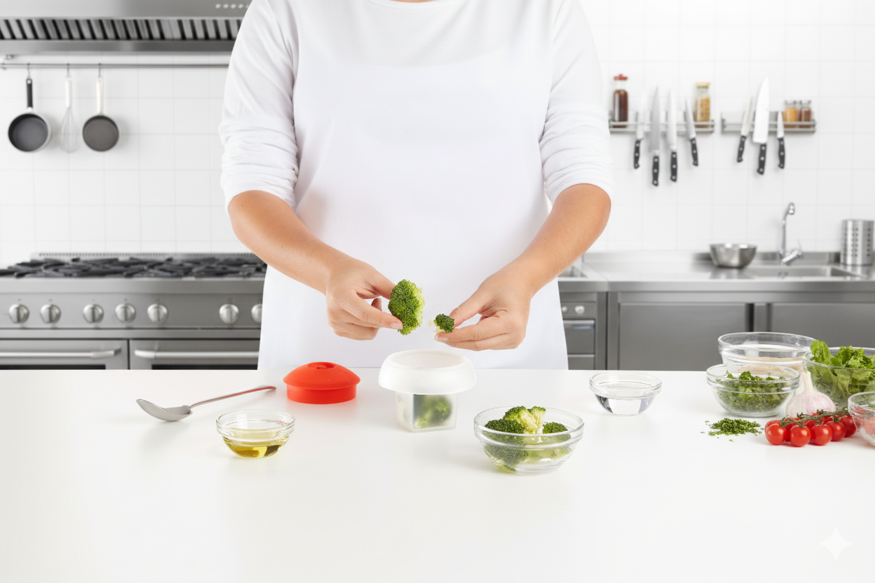 Molde Cuadrado para Cocción de Huevo Lékué