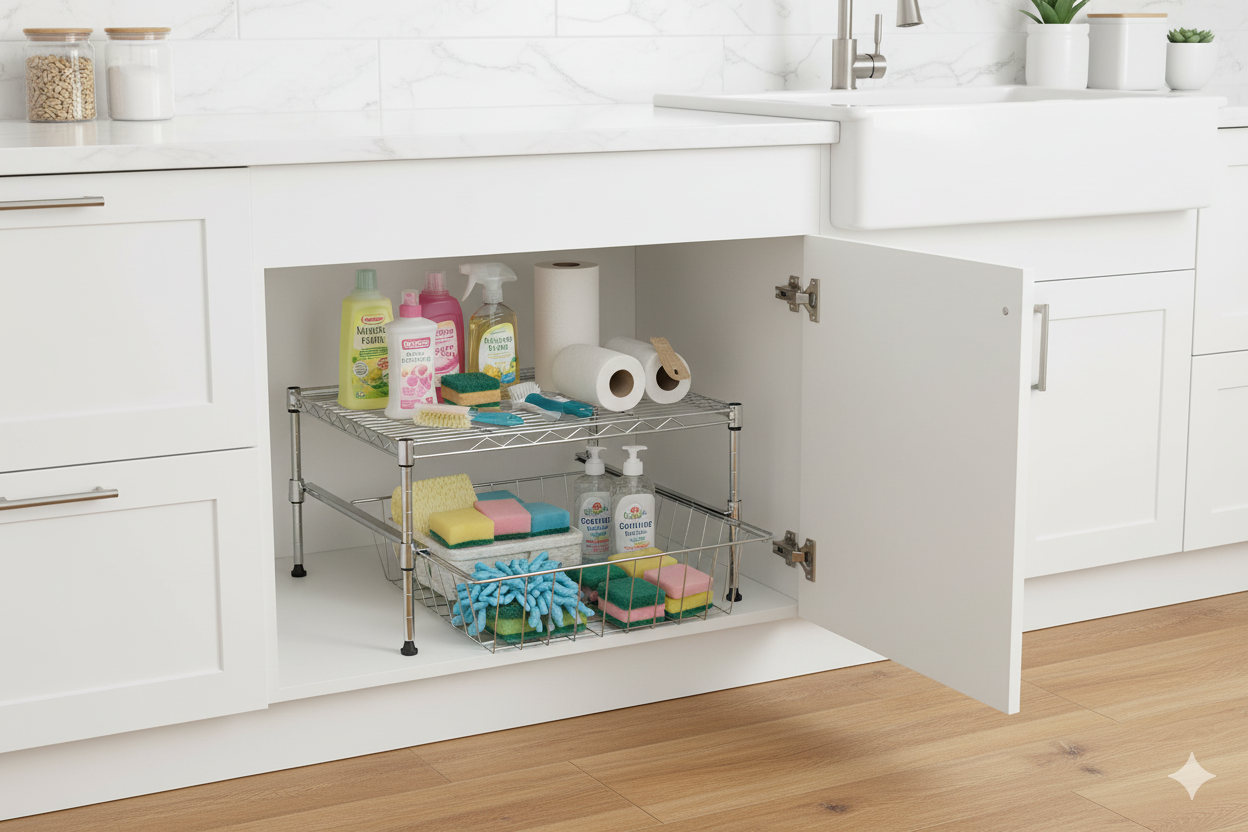 Estante Organizador Acero Inoxidable Honey Can Do