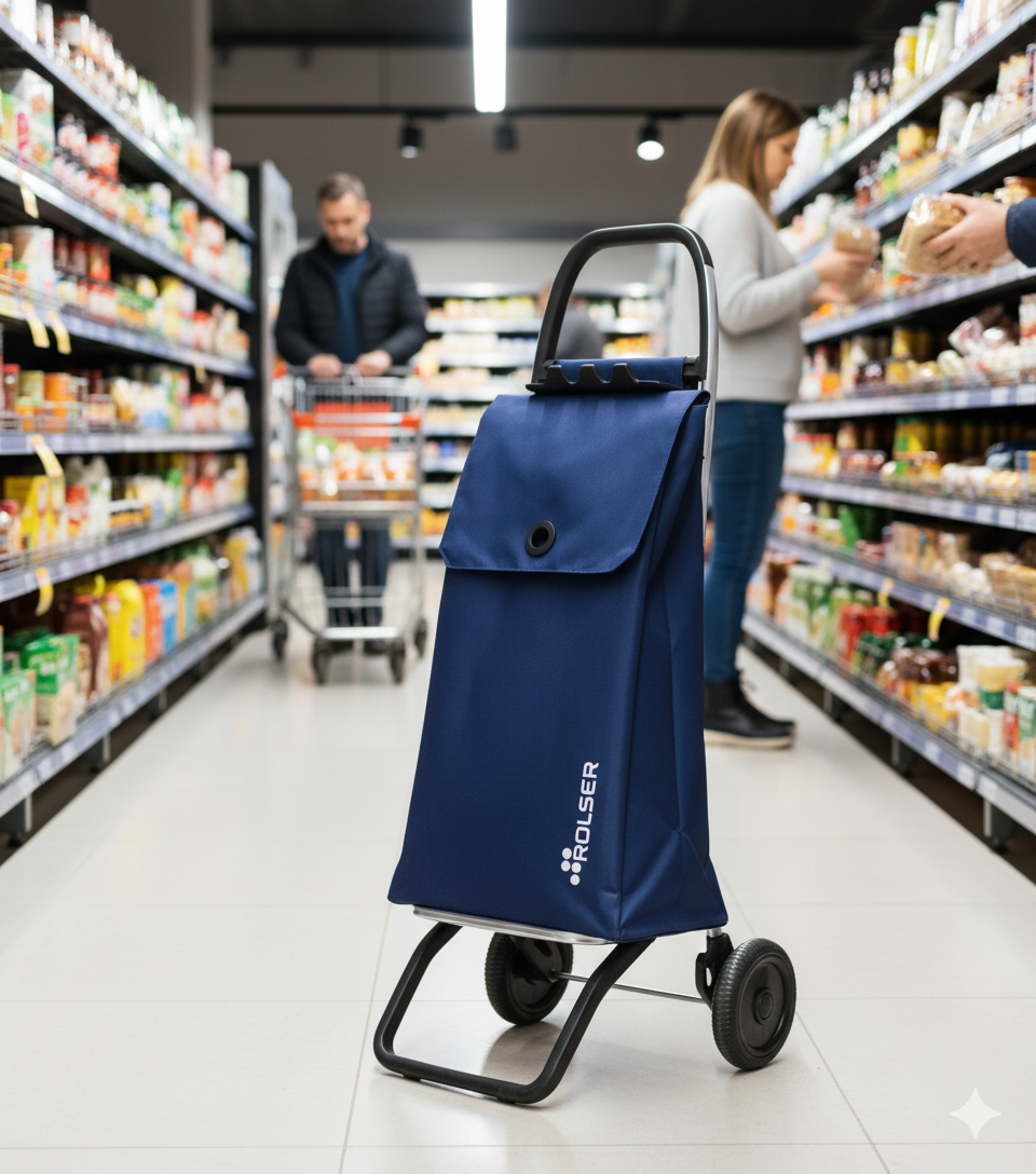 Carrito Compras Plegable Akanto MF2L Klein Rolser