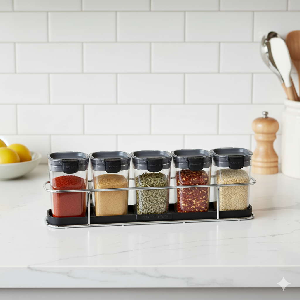 Rack con 6 Especieros ProKeeper+ Progressive
