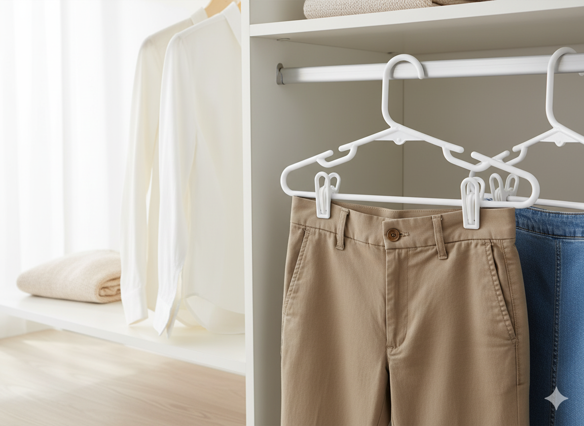 3 Ganchos Tubulares con Clips Honey Can Do