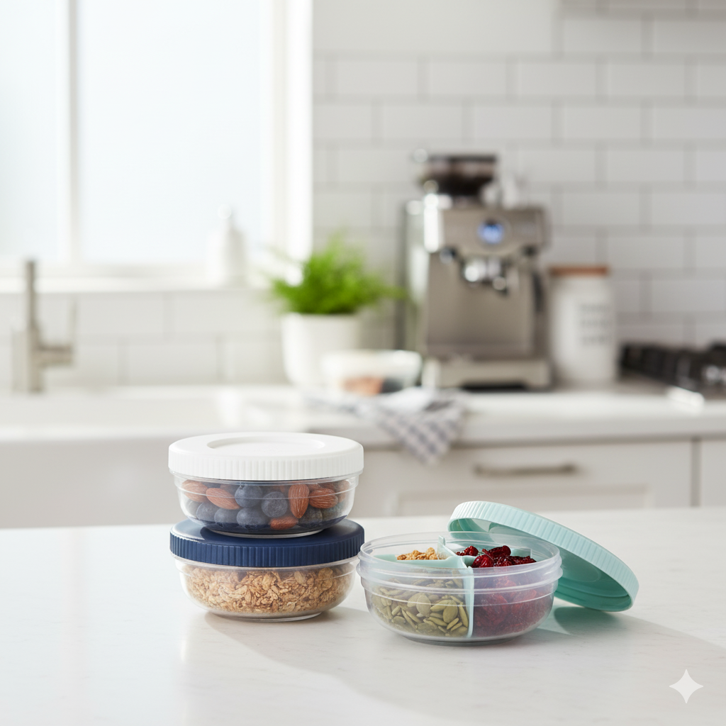 3 Contenedores con Divisiones SnapLock Progressive