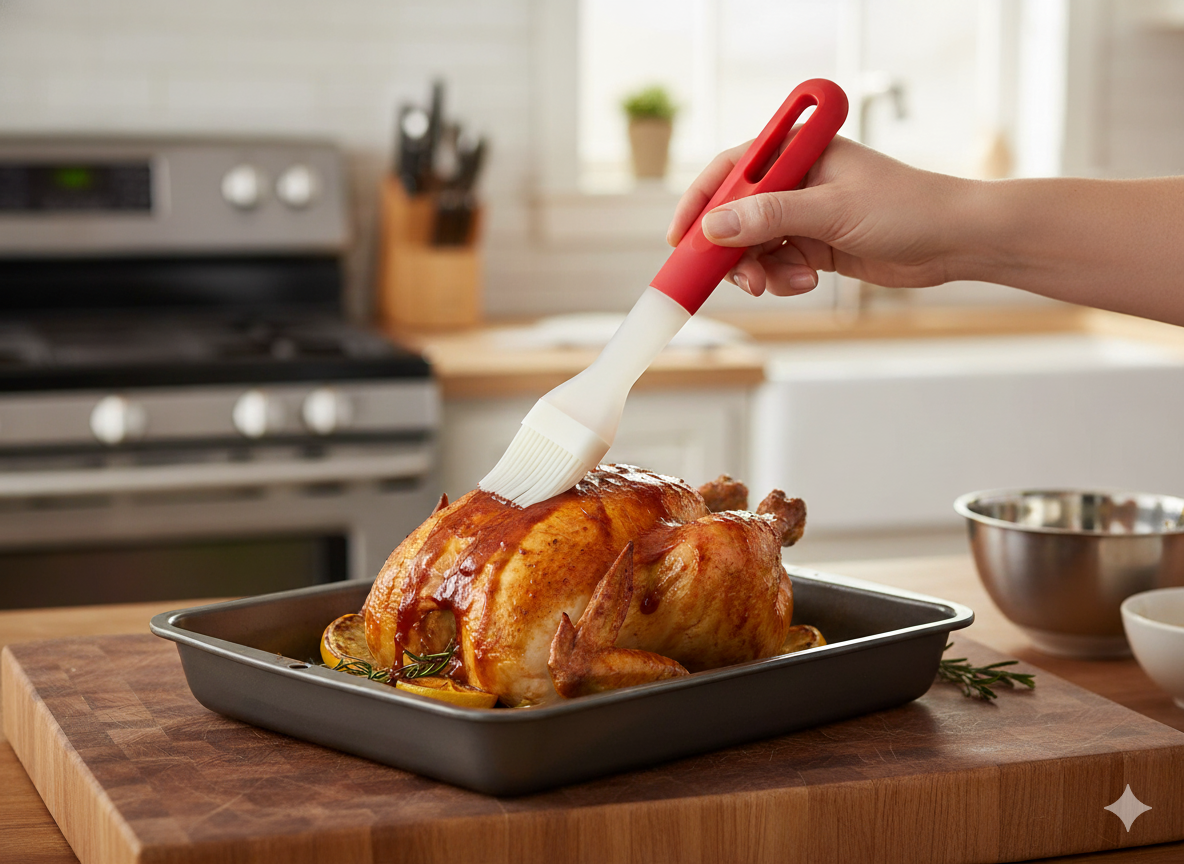 Brocha para Cocina y Alta Repostería Silicona Platino Lékué