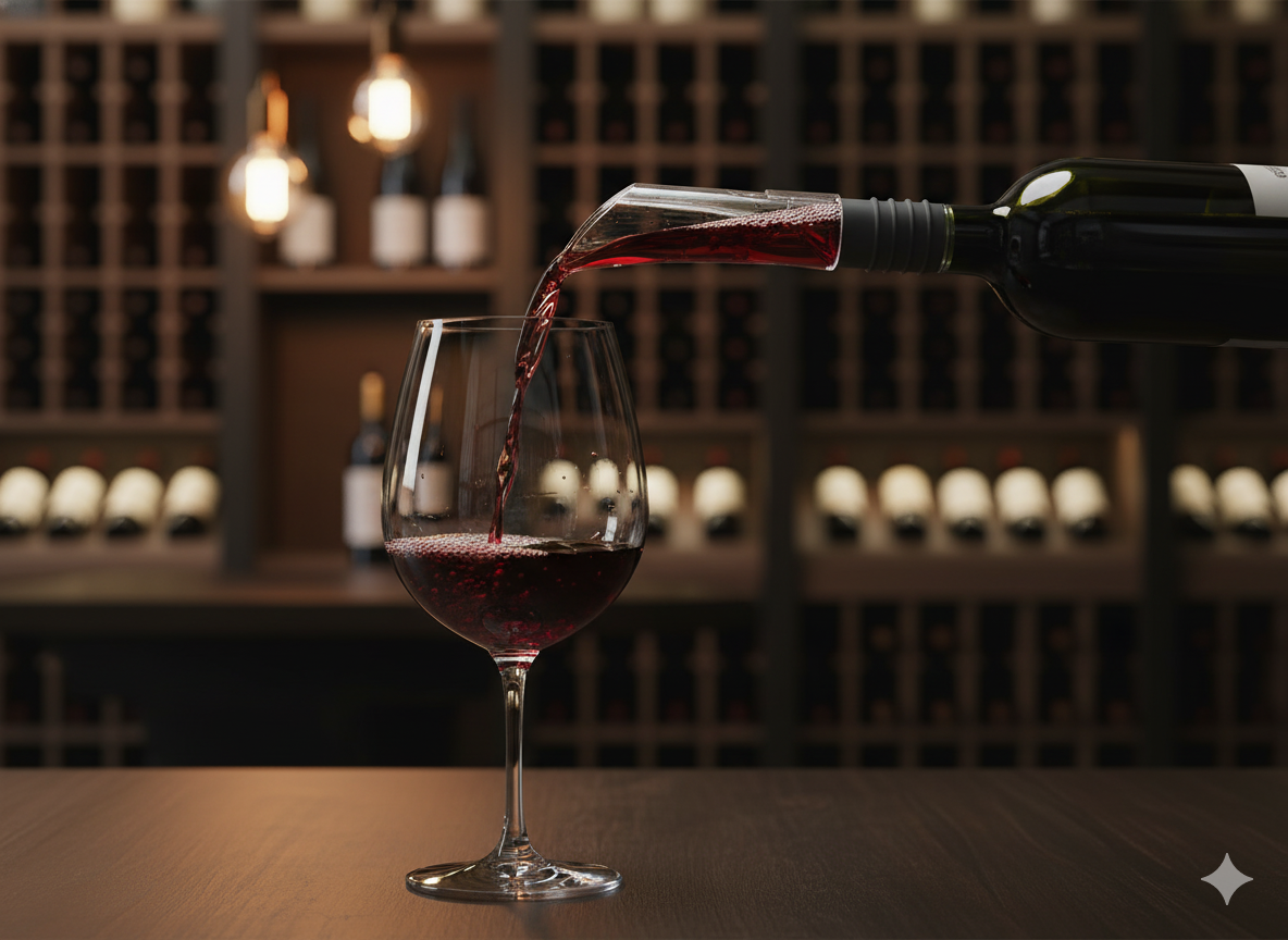 Aireador de Policarbonato para Botella de Vino Vin Bouquet