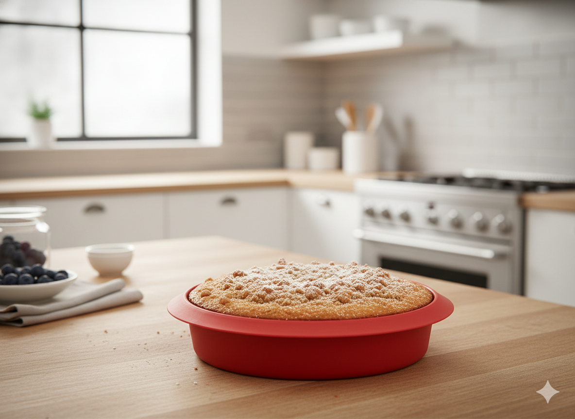 Molde Circular Clásico 24 cm de Silicona Platino Lékué