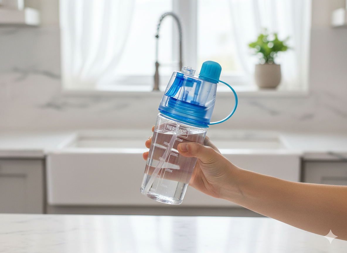 Botella de Agua Spray 400ml de Nerthus