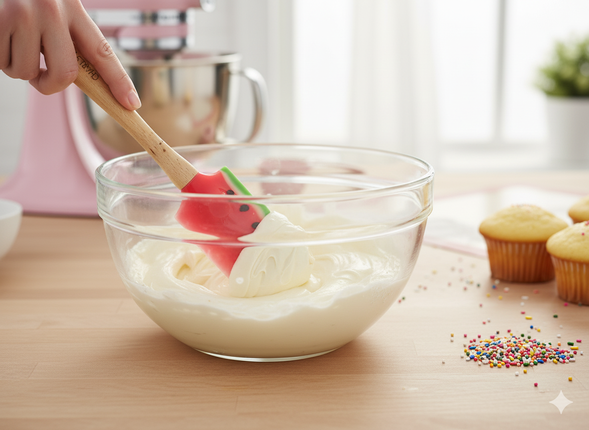 Espátula Grande Silicona Diseño Sandia Charles Viancin