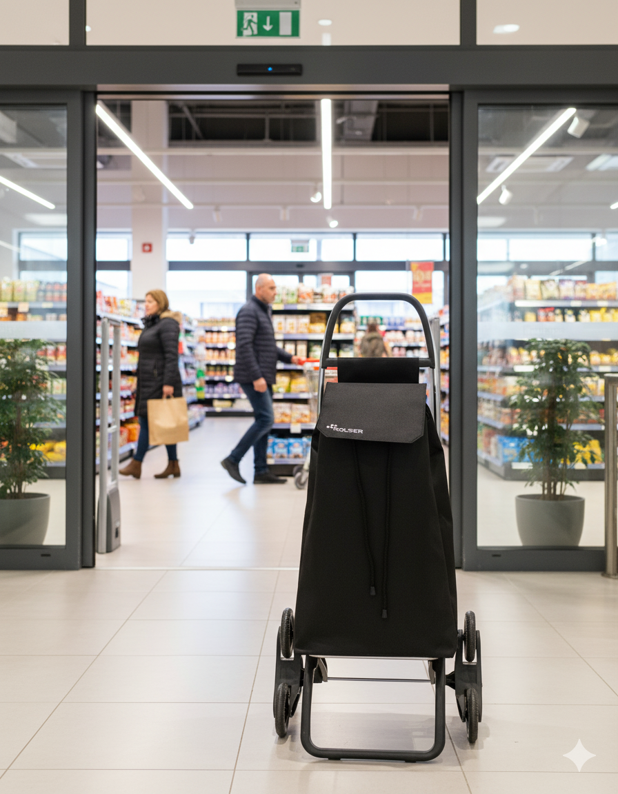 Carrito de Compras SAQ057 Sube Escaleras 6 Ruedas Rolser