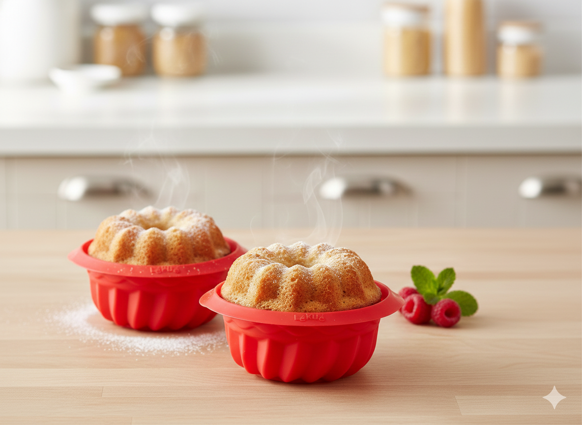 Molde Savarín Espiral de Silicona 20 cm Lékué