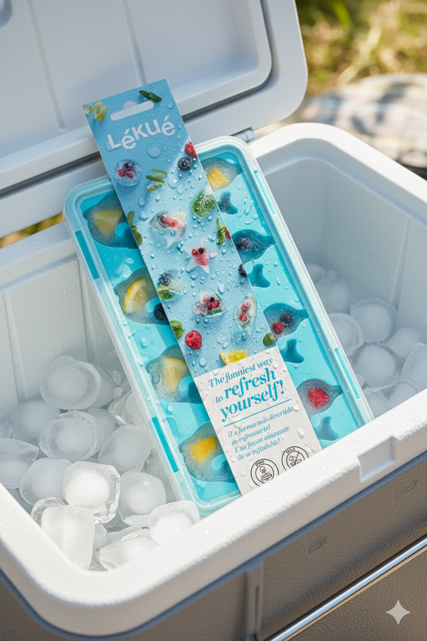 Bandeja Hielos Delfín sin Tapa Lékué