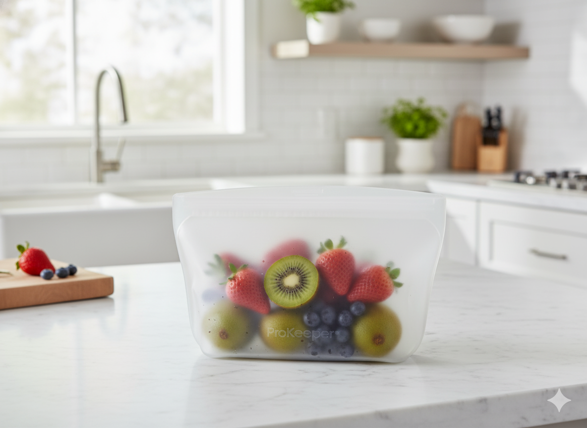 Bolsa Silicona Transparente 355 ml Prokeeper Progressive