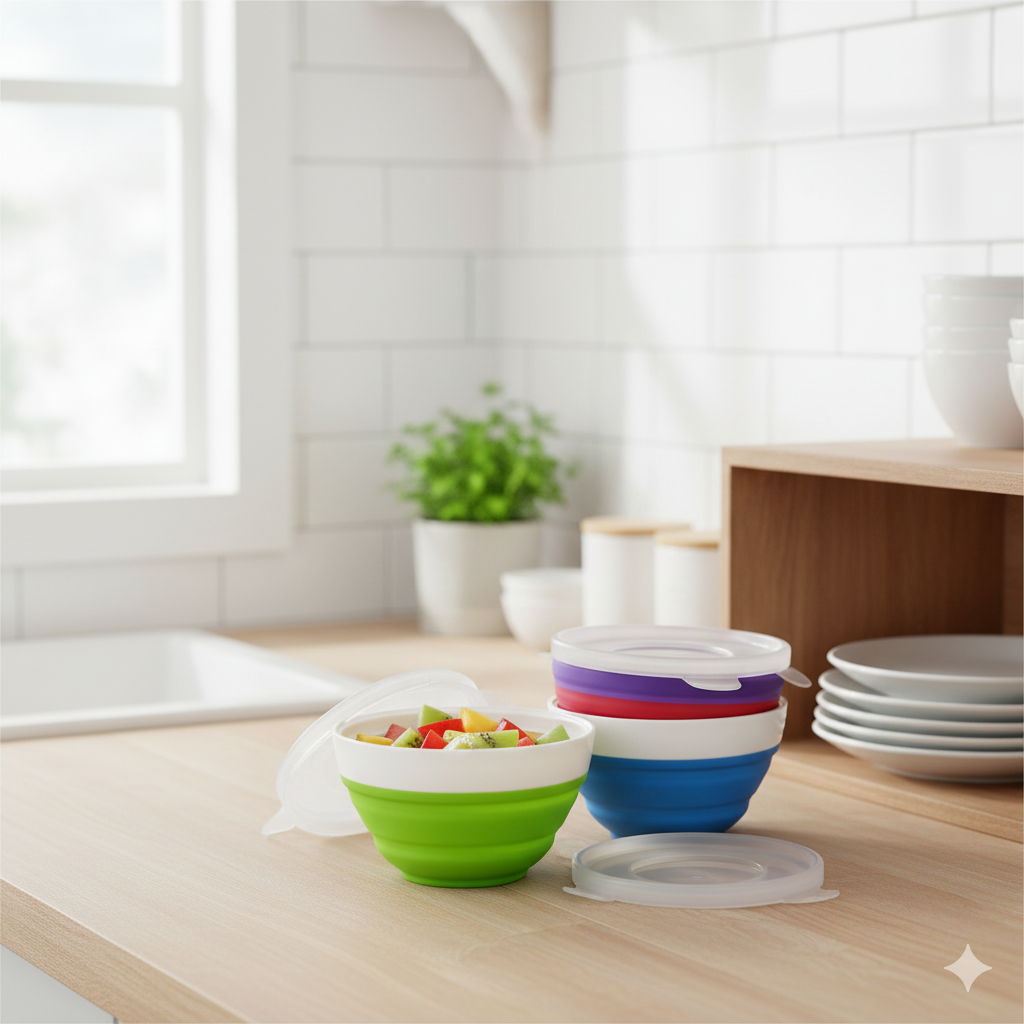 Mini Contenedor Policarbonato Varios Colores (Color Sujeto a Disponibilidad)