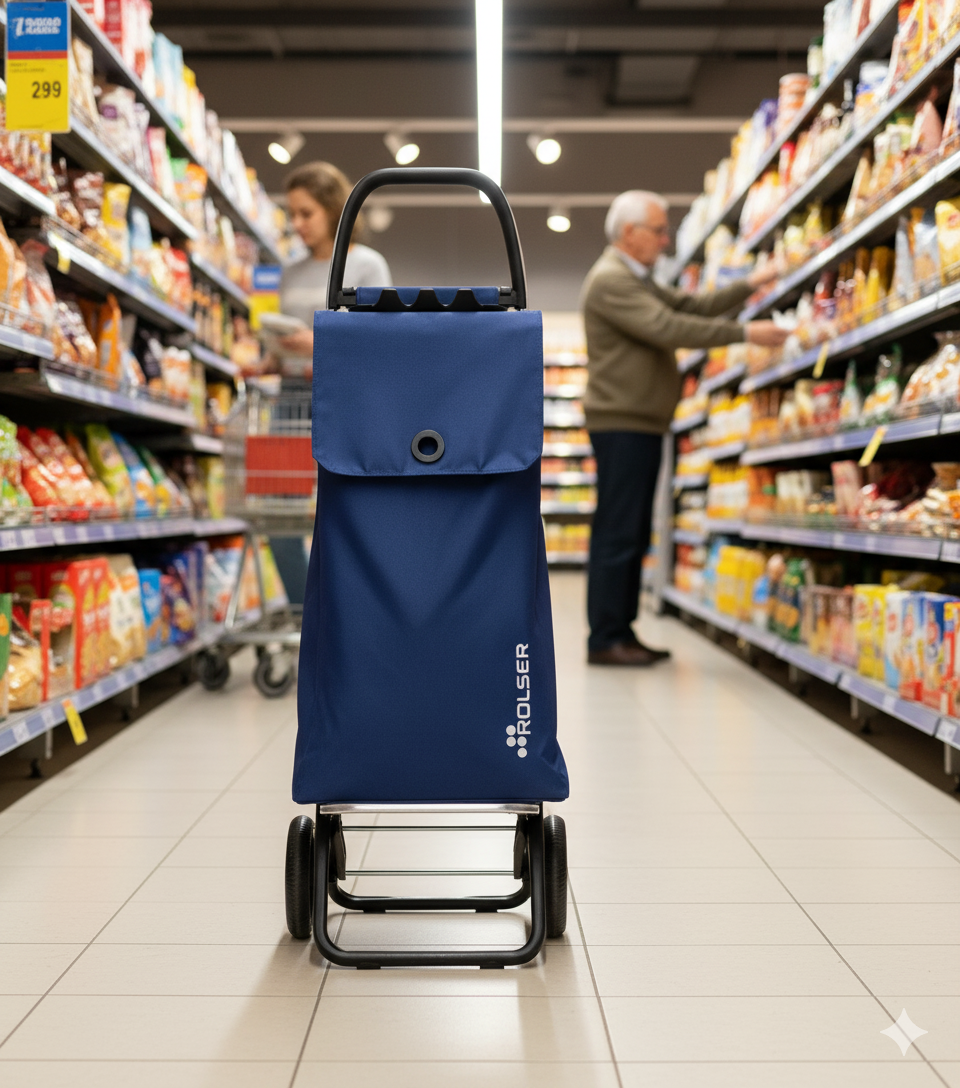 Carrito Compras Plegable Akanto MF2L Klein Rolser