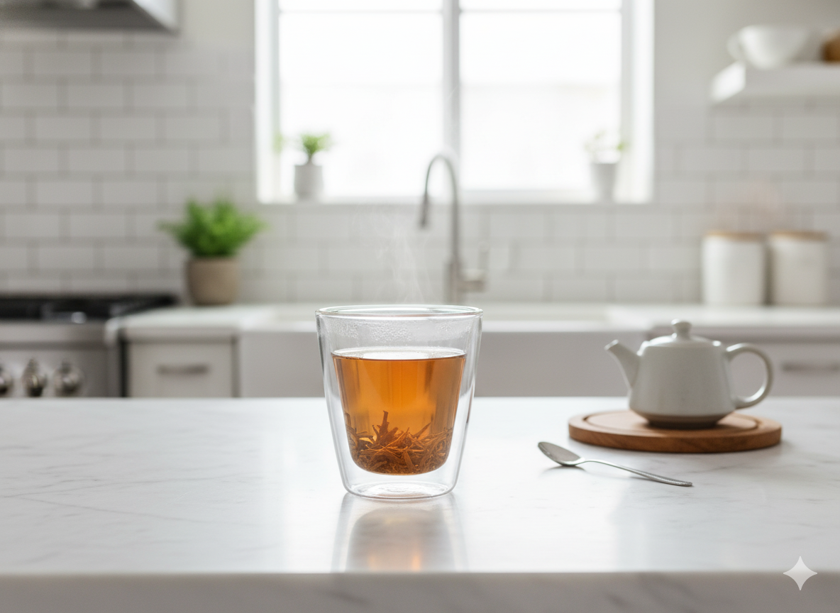 2 Vasos de Cristal 100 ml Doble Pared Nerthus