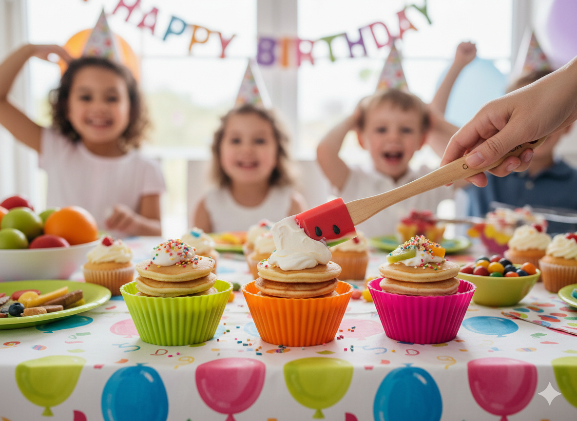 Espátula Mediana Silicona Diseño Sandía Charles Viancin