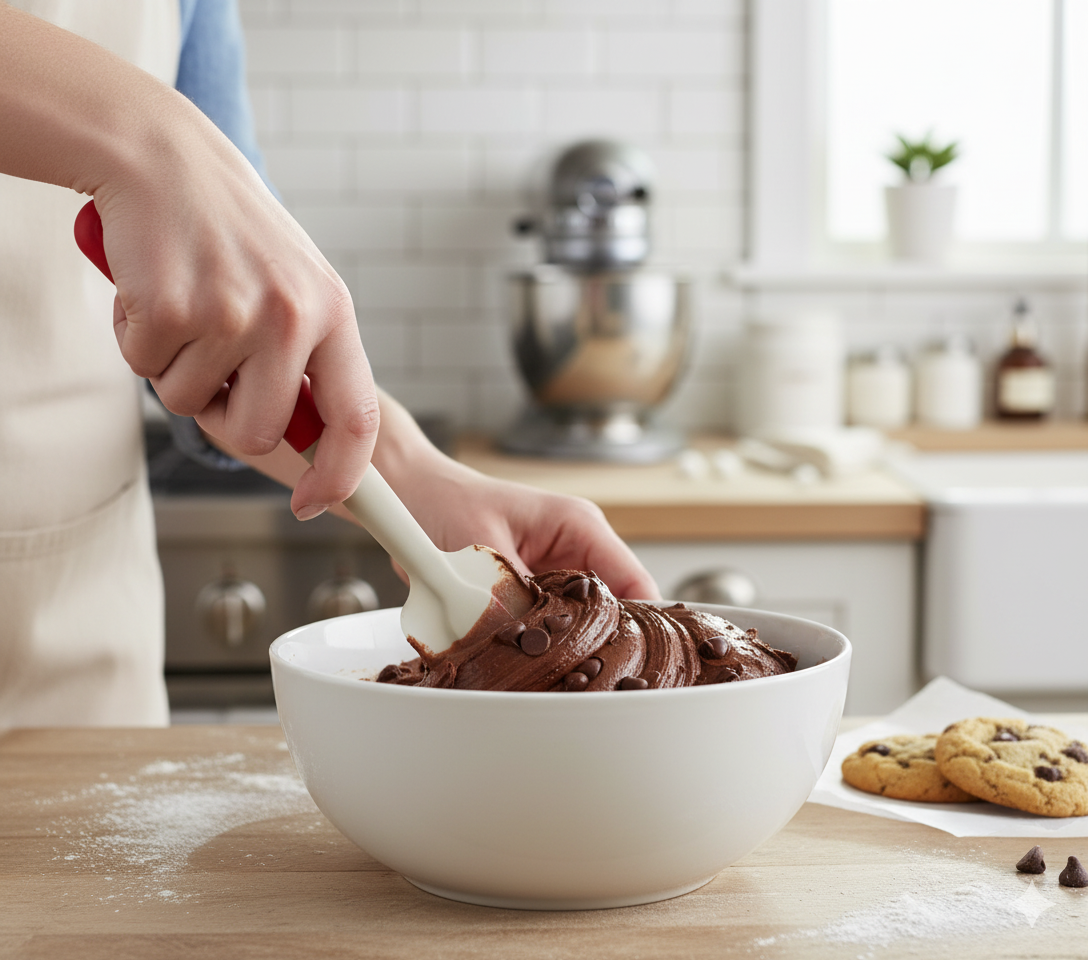 Espátula Punta Silicona Platino para Cocina y Alta Repostería Lékué