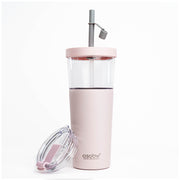Vaso Termo 2 en 1 Acero Inoxidable Marina Rosa 845ml/520ml Asobu