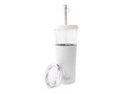 Vaso Termo 2 en 1 Acero Inoxidable Marina Blanco 845ml/520ml Asobu