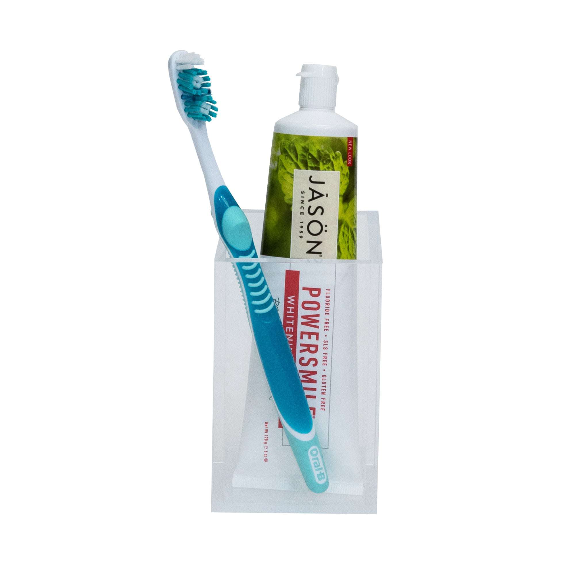 Portacepillo de Dientes Policarbonato  Metrópoli Sttelli