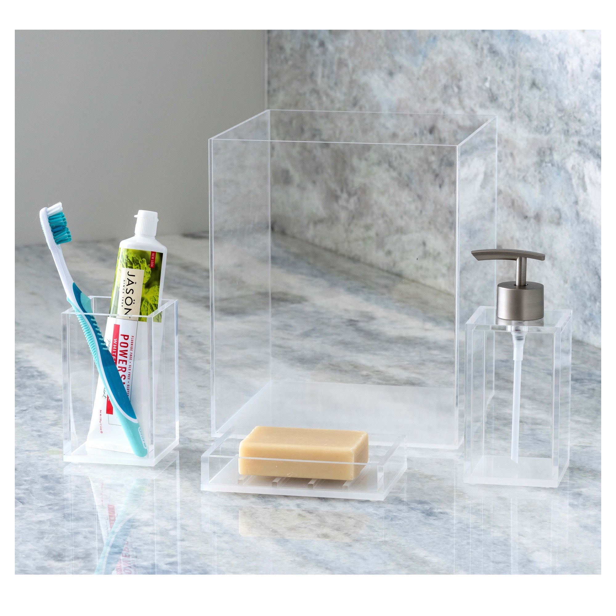 Portacepillo de Dientes Policarbonato  Metrópoli Sttelli