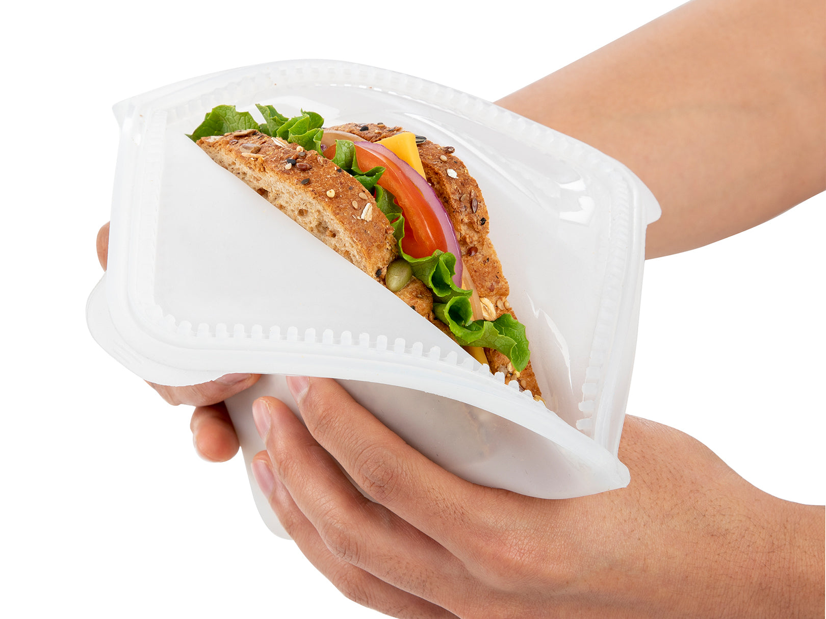 Bolsa de Silicona para Sandwich 710 ml Blanca Prokeeper Progressive