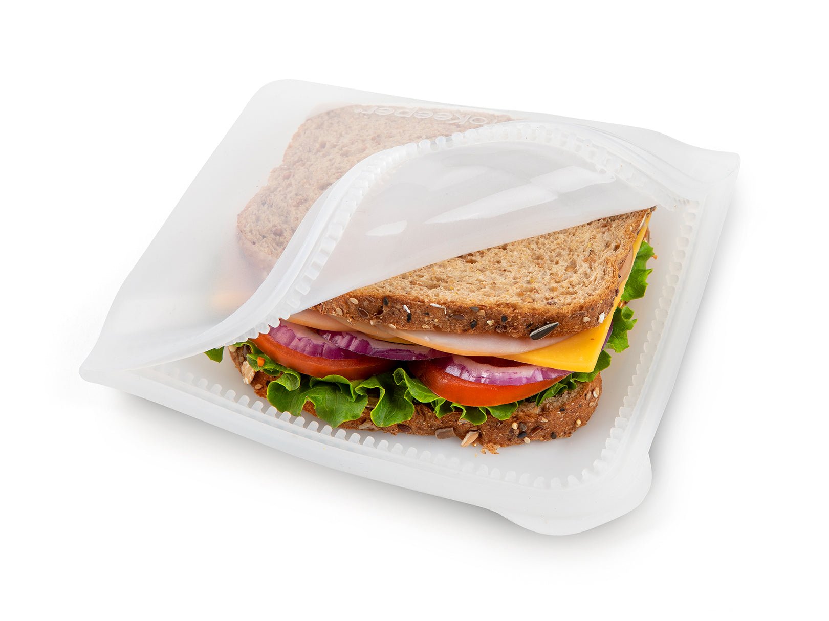 Bolsa de Silicona para Sandwich 710 ml Blanca Prokeeper Progressive