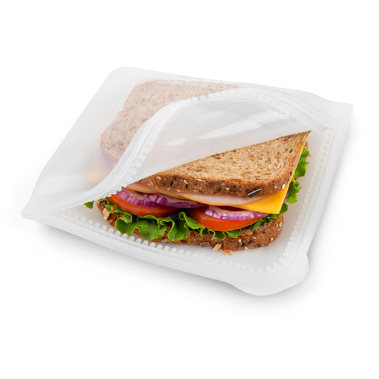 Bolsa de Silicon Para Sandwich Prokeeper 710 ml Blanca de Progressive