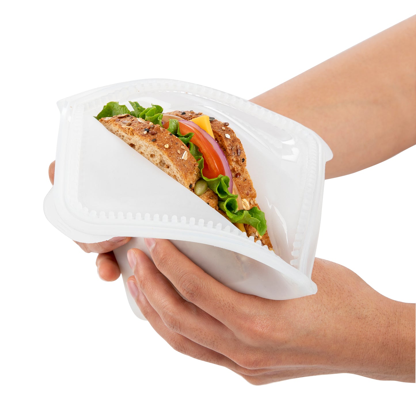 Bolsa de Silicon Para Sandwich Prokeeper 710 ml Blanca de Progressive