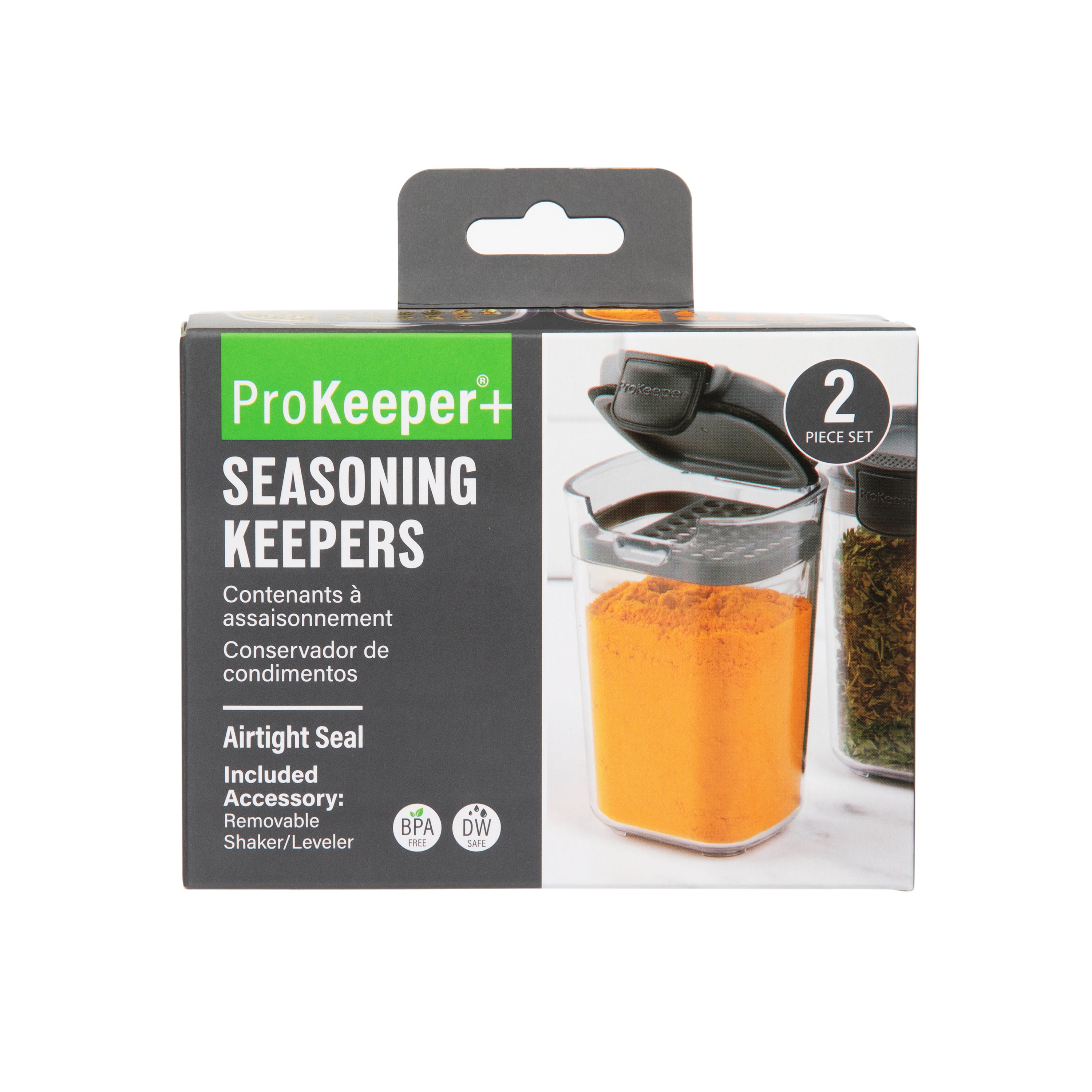 2 Especieros de Policarbonato ProKeeper+ Progressive