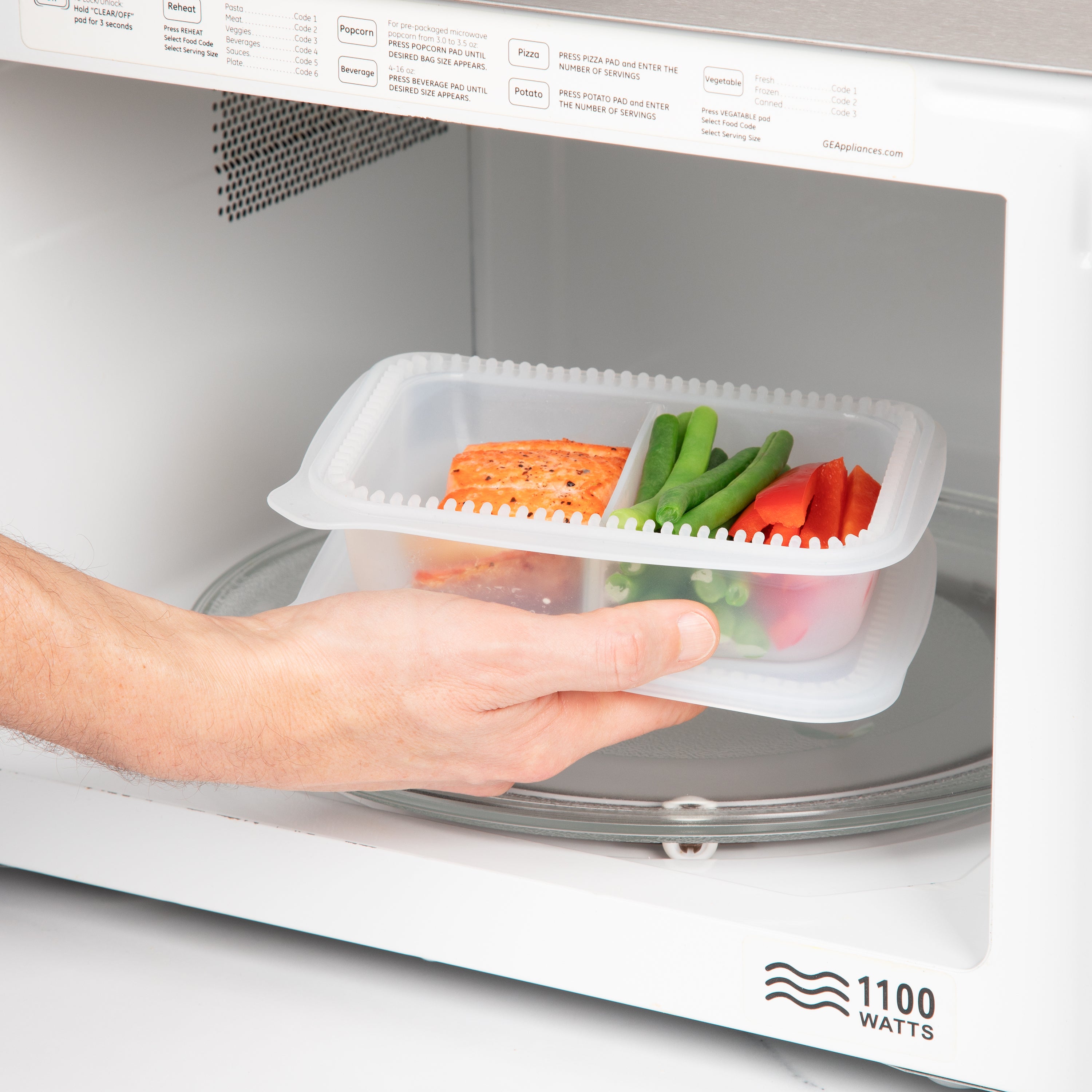 Contenedor de Silicona 2 Tazas con Divisiones ProKeeper+ Progressive