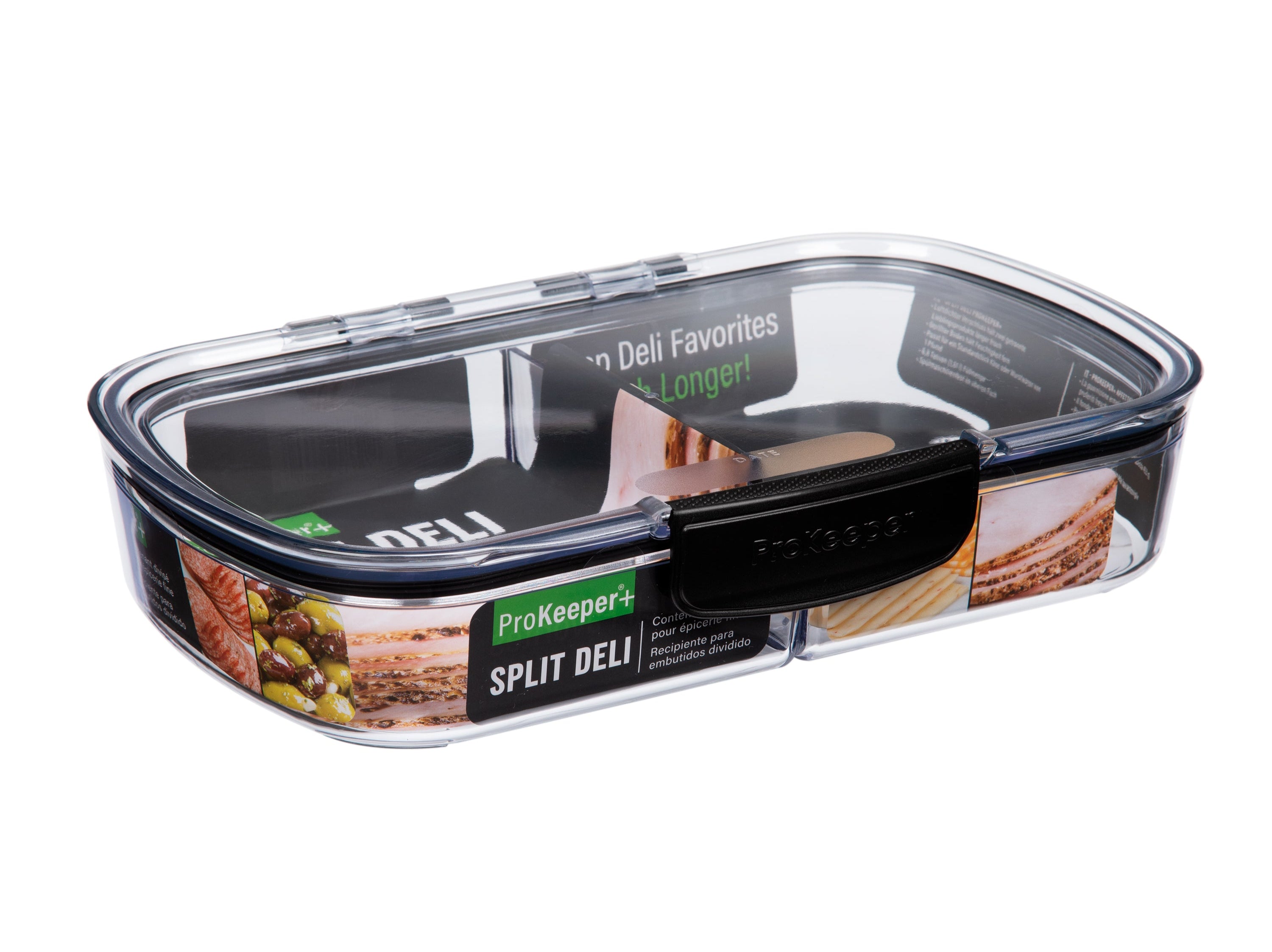 Contenedor Split con División 1.6 L Prepworks Progressive