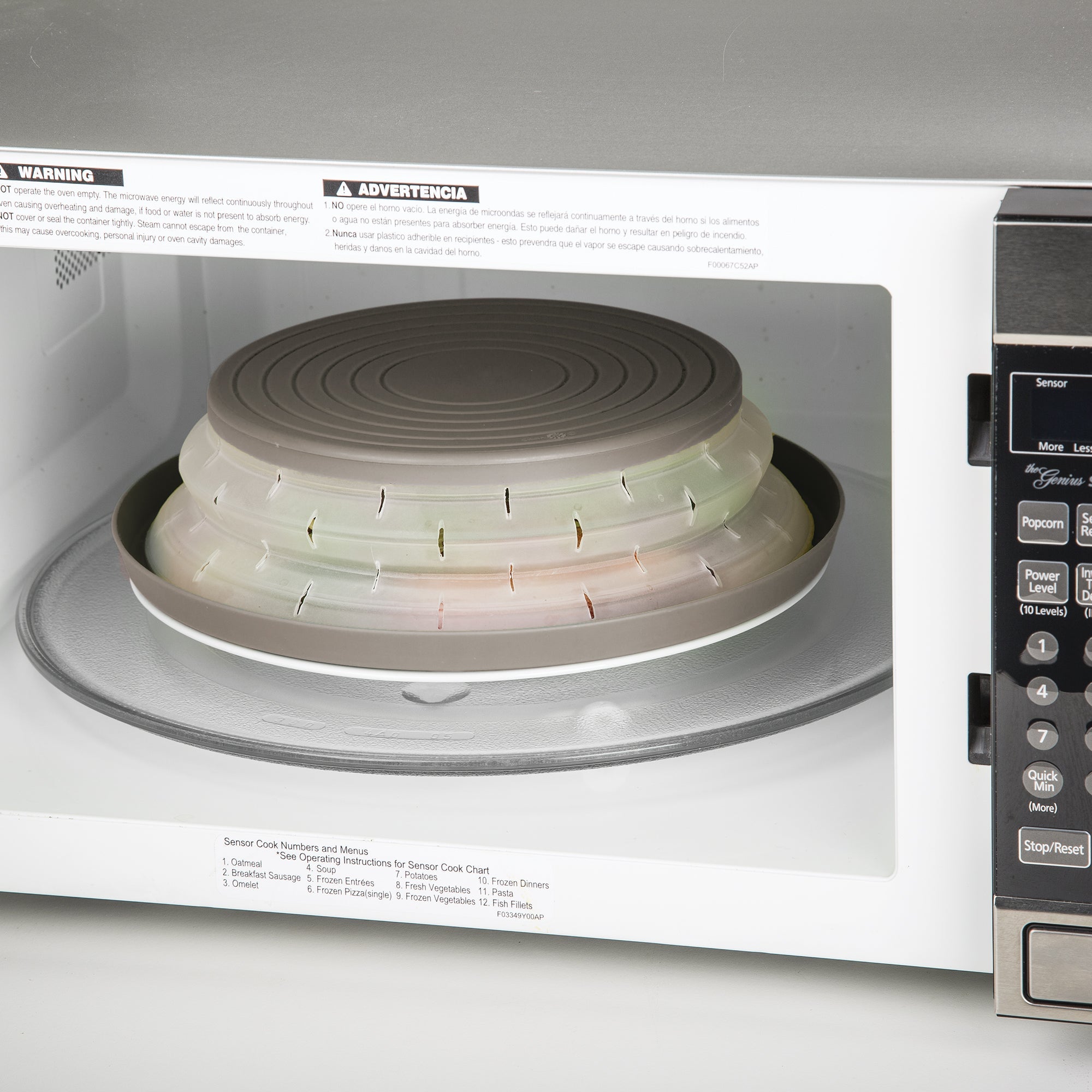 Tapa para Horno de Microondas Colapsable Prep Solutions Progressive