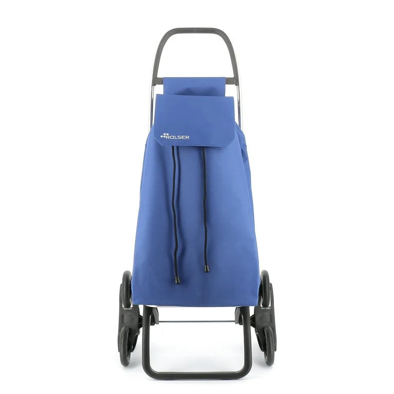 Carrito de Compras Azul Sube Escaleras 6 Ruedas Rolser