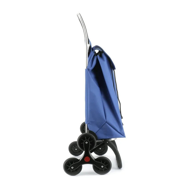 Carrito de Compras Azul Sube Escaleras 6 Ruedas Rolser