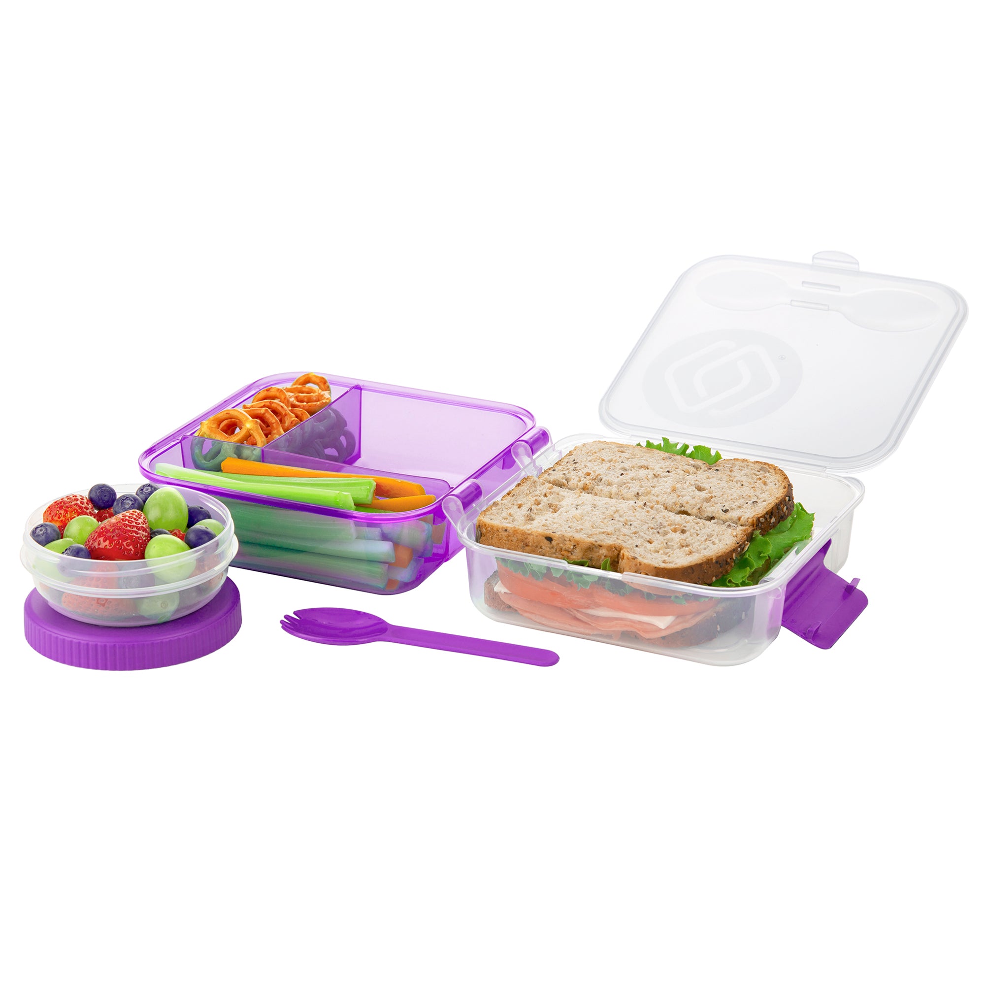 6 Contenedores Lunch Progressive (Colores a Disponibilidad)